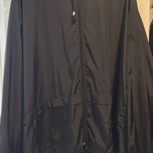 Black Windbreaker Jacket